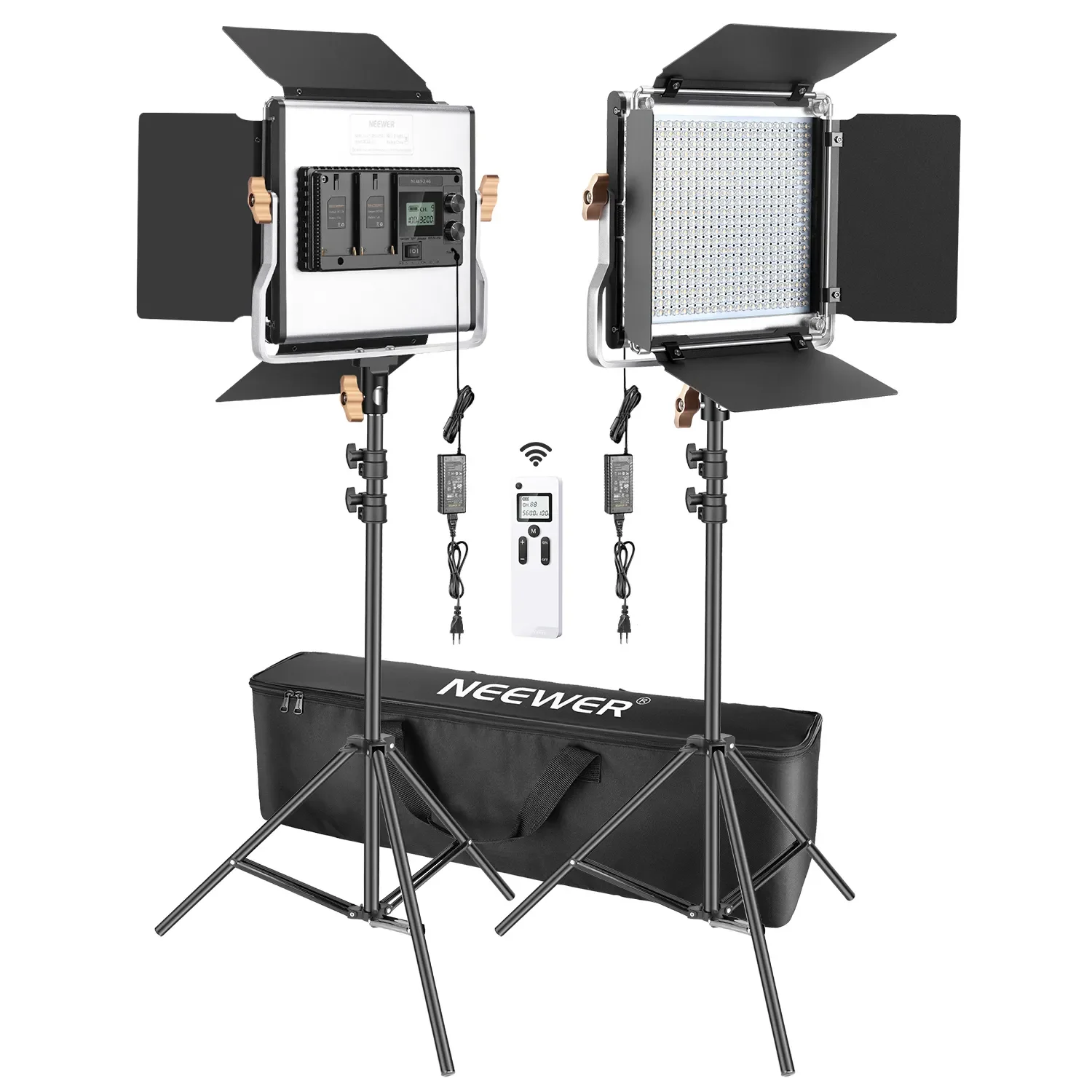 Photography Lighting Kit Neewer - Neewer 2 Packs Advanced 2.4G 480
