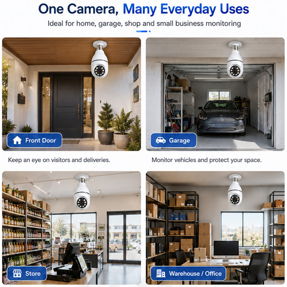 Bulb Camera  Tuya Wireless Lig - Photography Lighting Wireless review and price