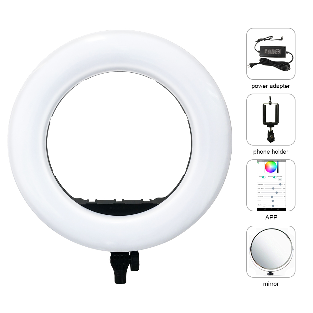 Yidoblo QS-480DII Bluetooth AP - Led Ring Light 18 review and price