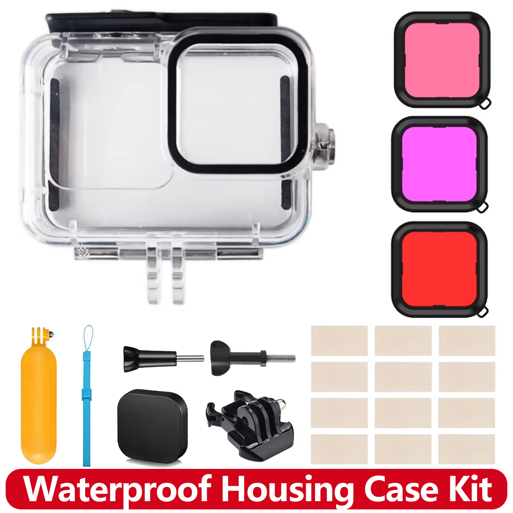Waterproof Housing Case for Go - Gopro Action Camera Hero 13 Black review and price