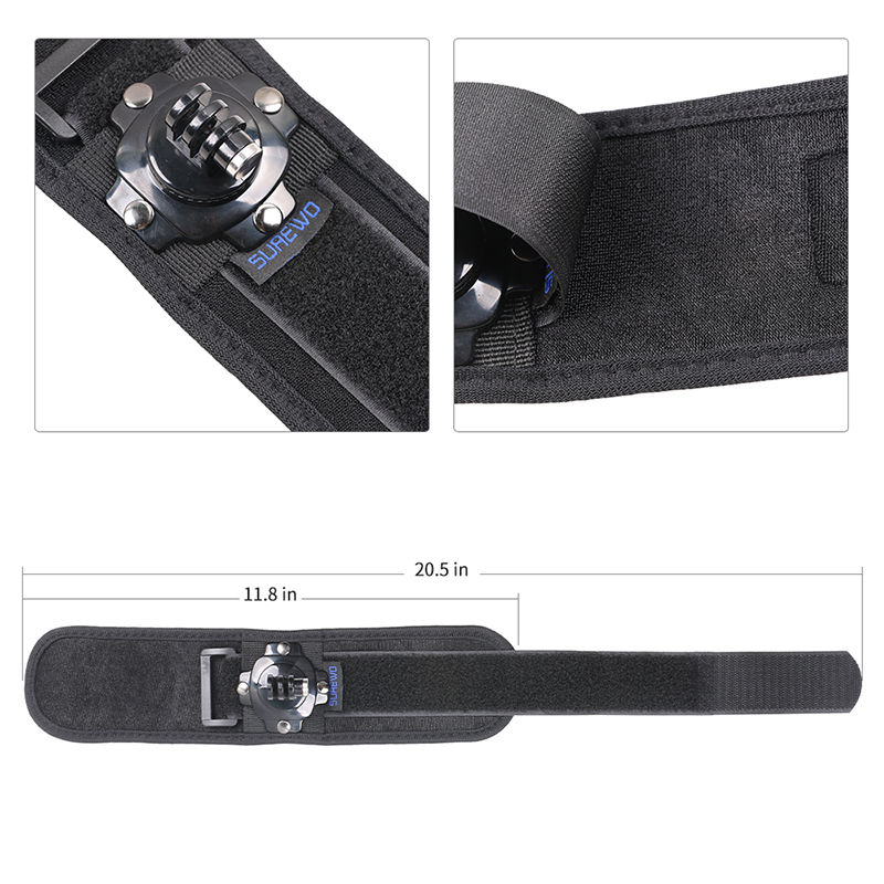 SUREWO Wrist Strap Mount Compa - Gopro Action Camera Hero 13 Black review and price