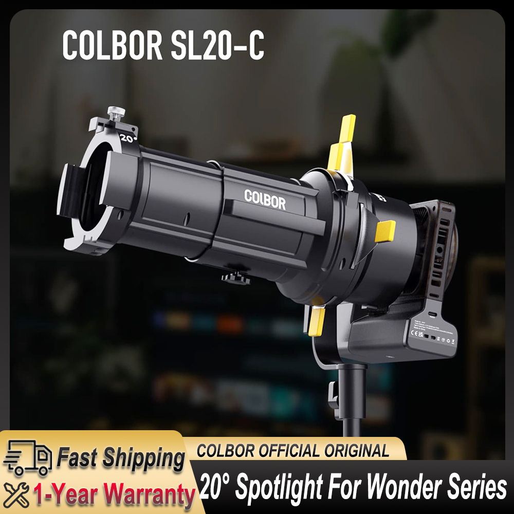 COLBOR SL20-C LED Spotlight Li - Photography Lighting Wireless review and price