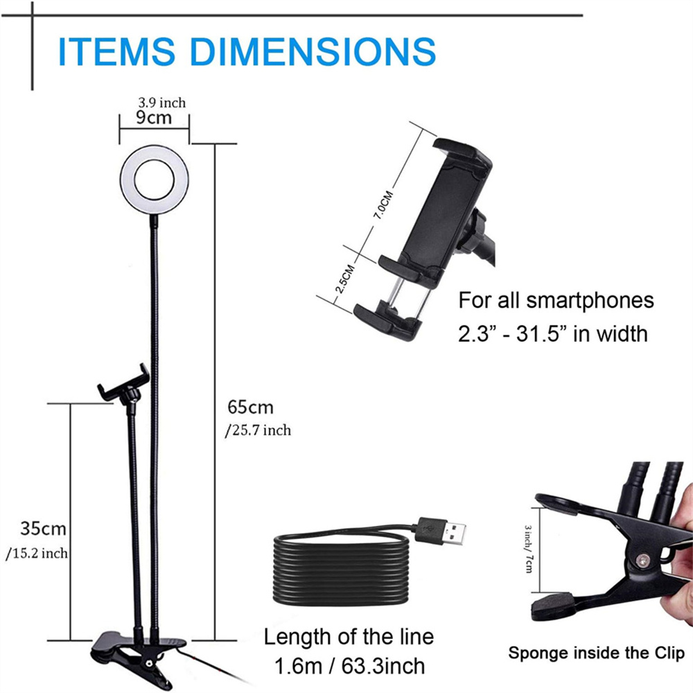 Universal Flexible Mobile Phon - Photography Lighting Products review and price