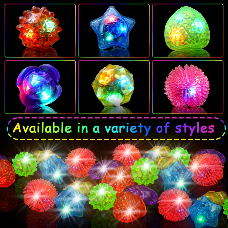 10Pcs LED Light Up Jelly Rings - Led Ring Light 18 review and price