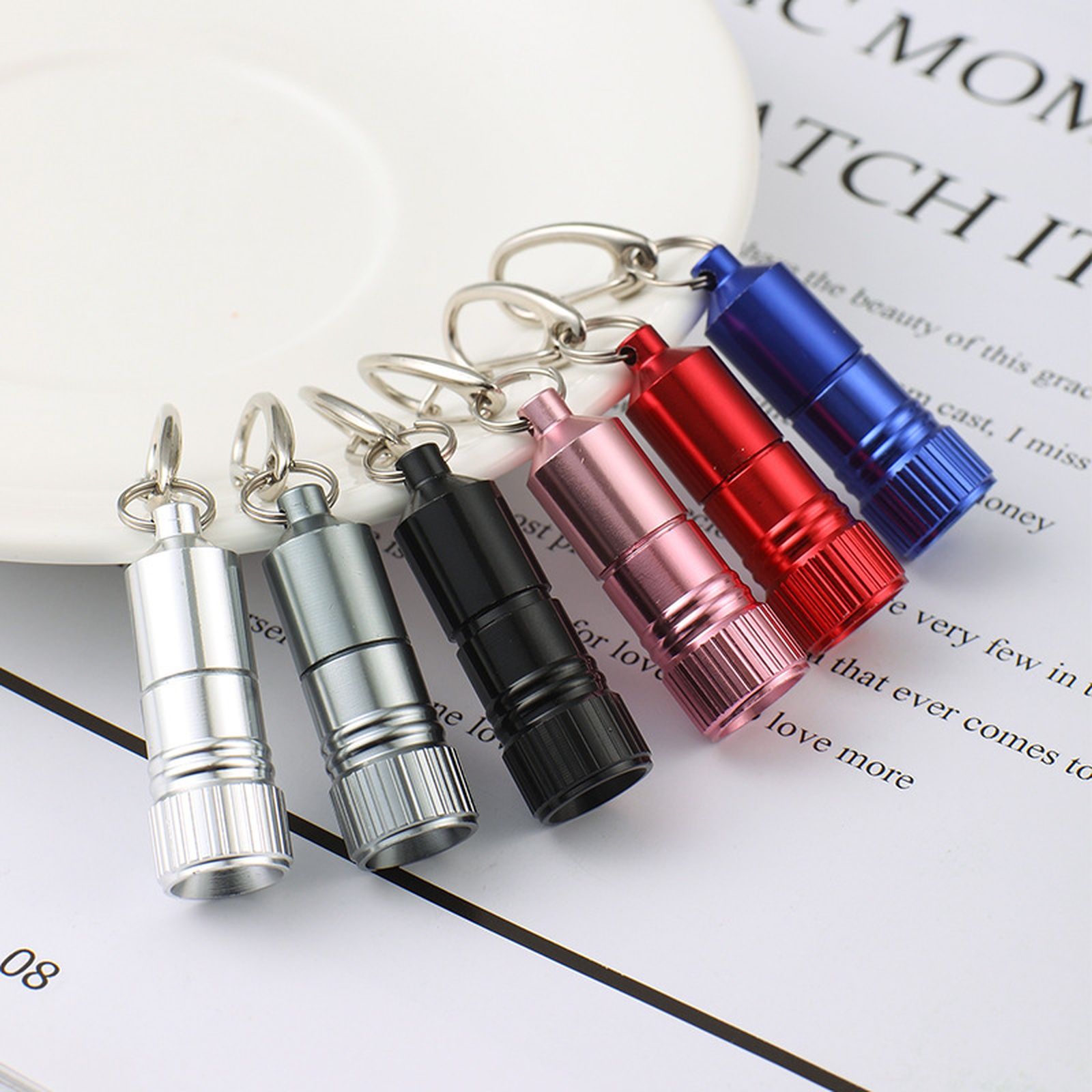  Mini Flashlight Keychain Rin - Led Ring Light 18 review and price