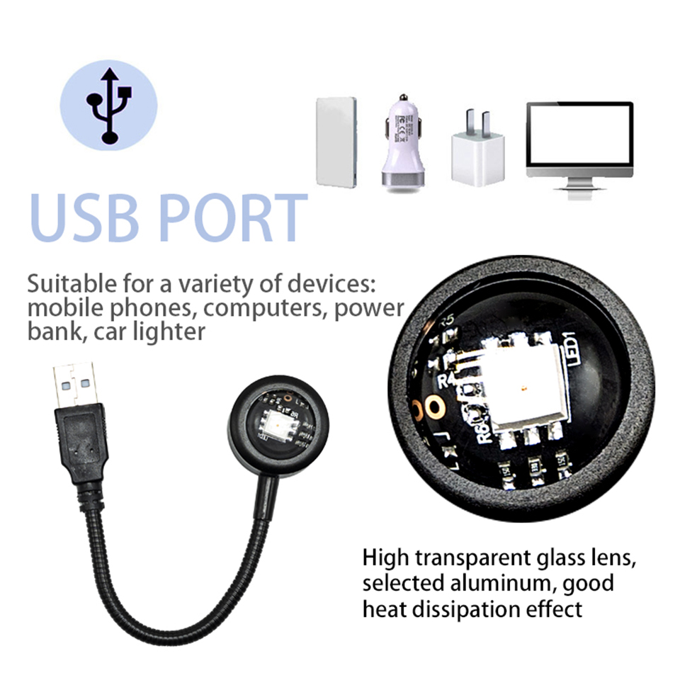 USB LED Sunset Lamp Projector  - Photography Lighting Diy review and price