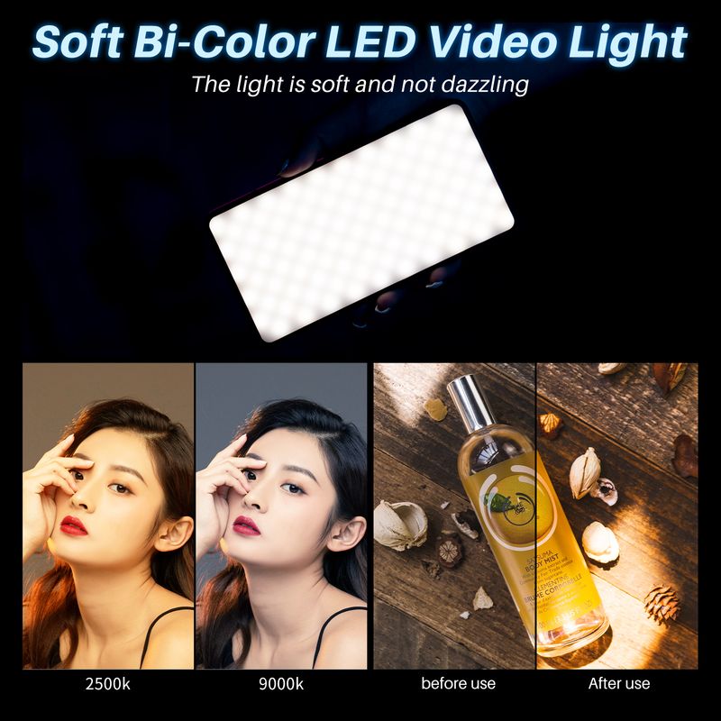 Ulanzi VL200 Soft Bi-Color LED - Photography Lighting Wireless review and price