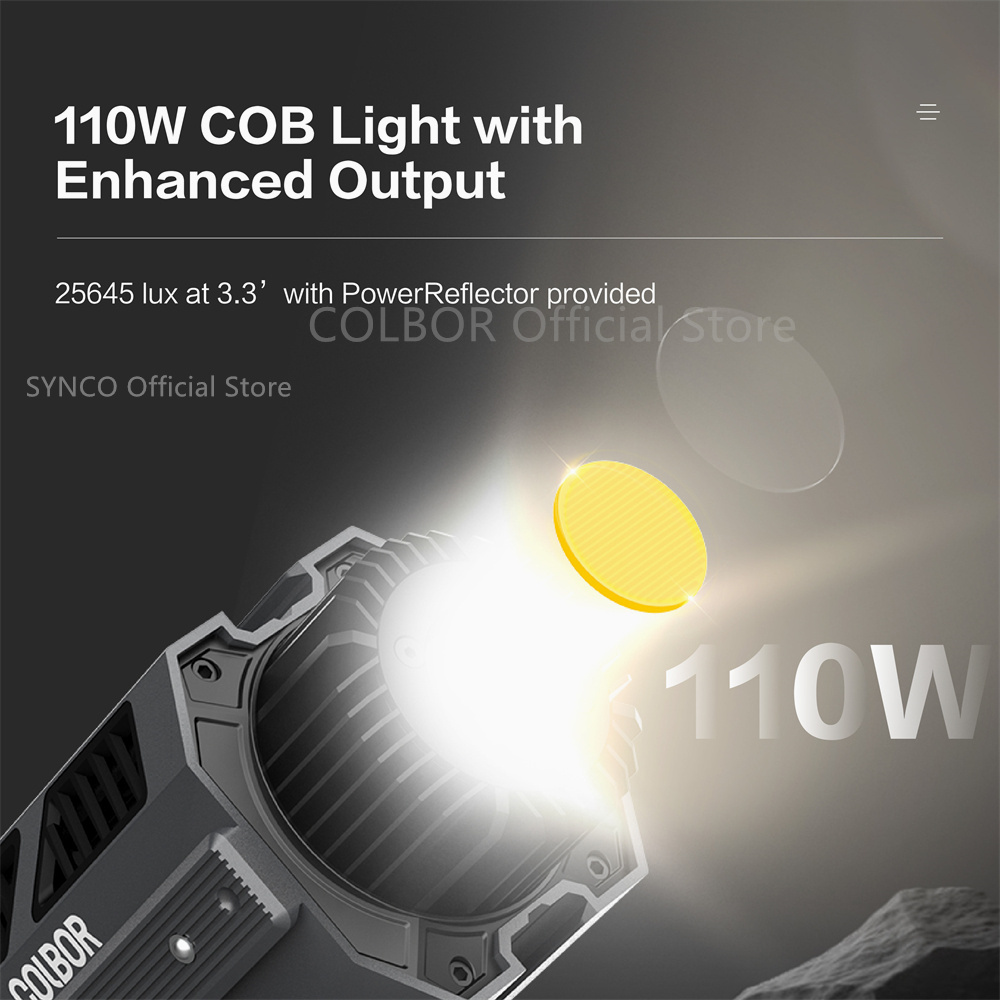 COLBOR CL100X COB Led Light Vi - Photography Lighting Wireless review and price