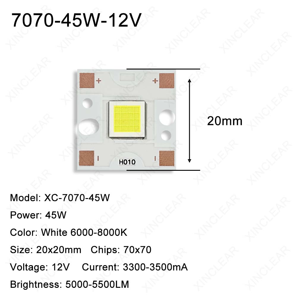 SMD 5050 7070 LED Chips 20W 45 - Photography Lighting Diy review and price