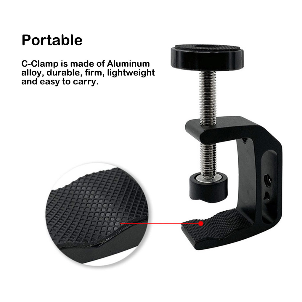 C- Shaped Clamp Aluminum Alloy - Photography Lighting Type review and price