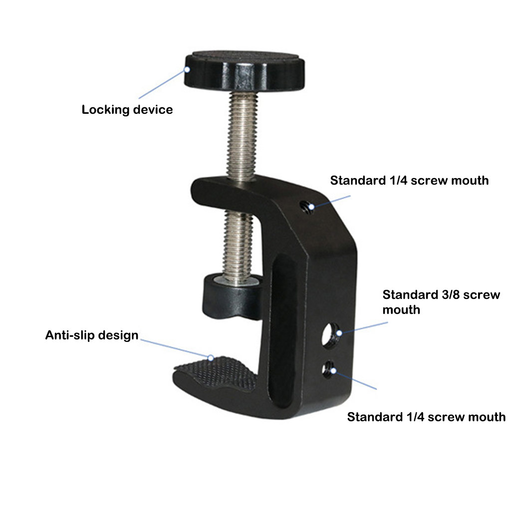 C- Shaped Clamp Aluminum Alloy - Photography Lighting Type review and price