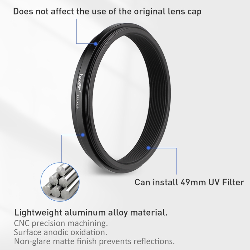 Haoge Lens Filter Adapter Ring - Fujifilm Camera X100Vi review and price