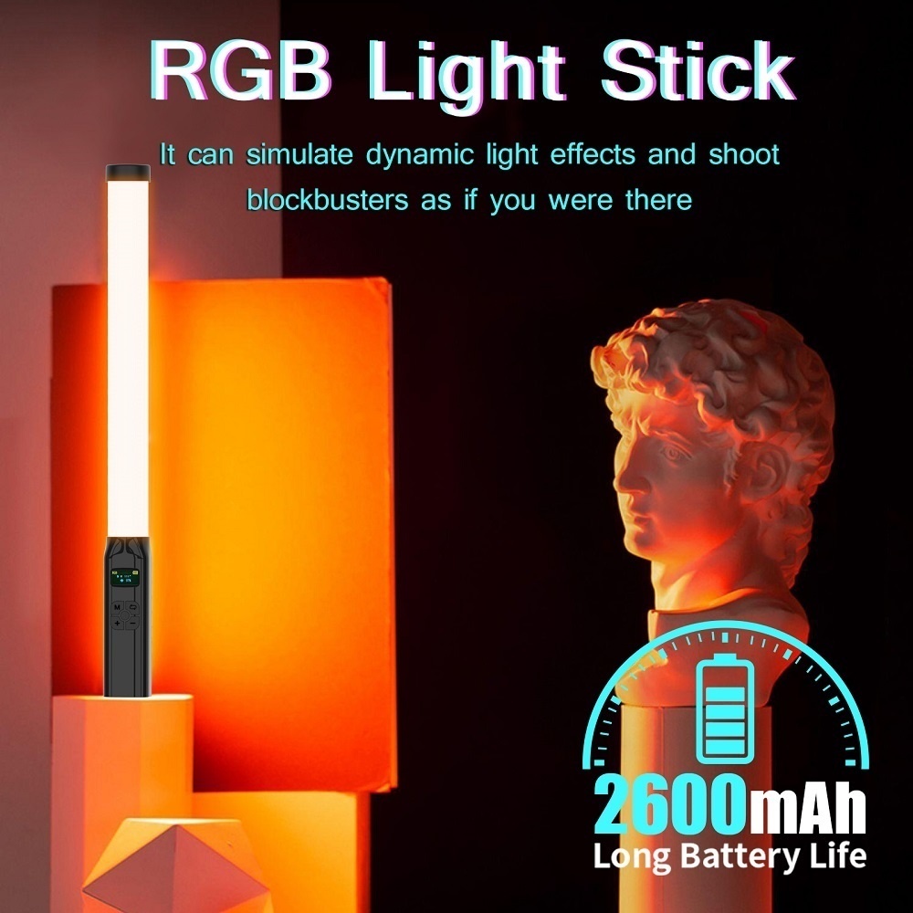 50CM RGB Stick Light Wand Ligh - Photography Lighting Type review and price