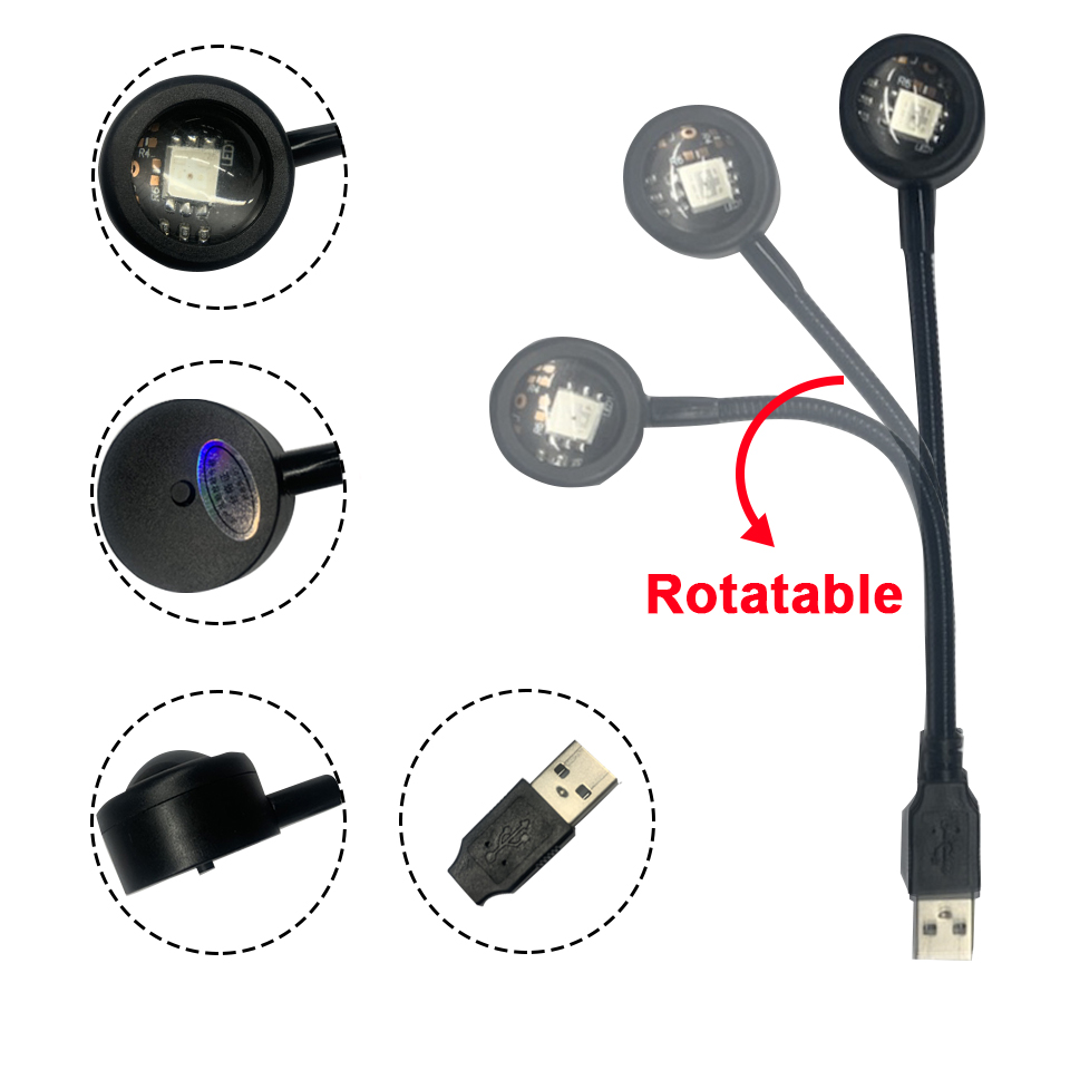 Mini LED Sunset Lamp USB Proje - Photography Lighting Diy review and price