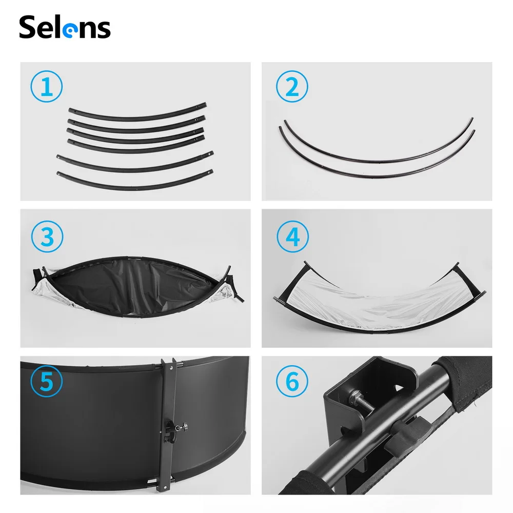 Selens 4-IN-1 U-typed 105x260c - Photography Lighting Type review and price