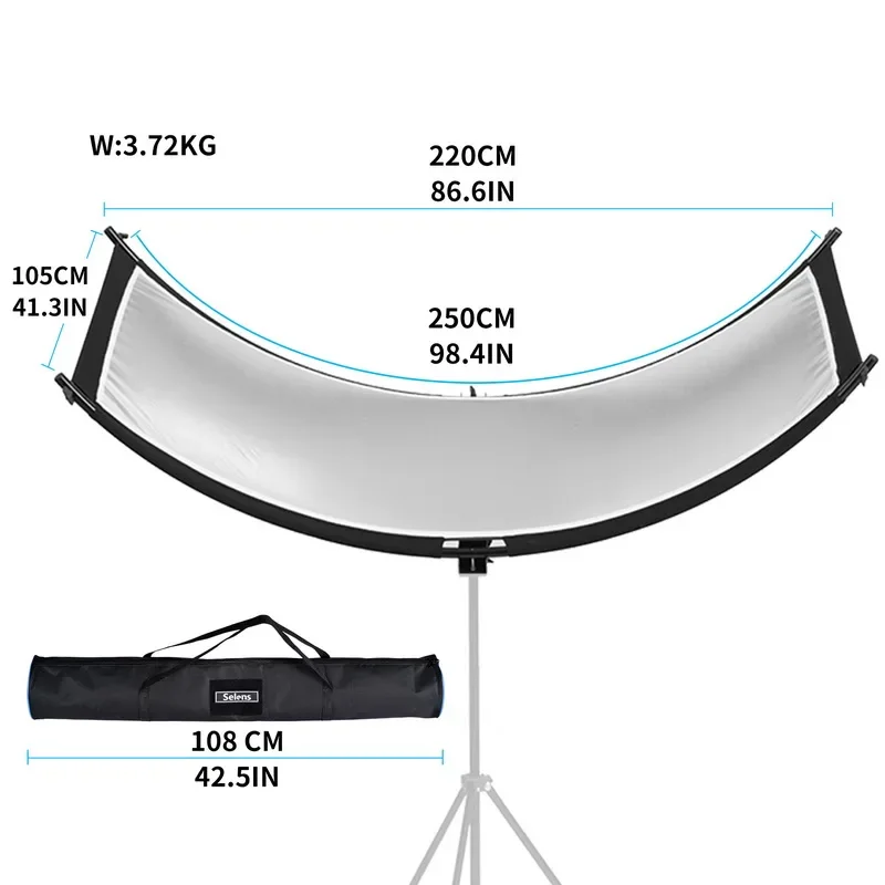 Selens 4-IN-1 U-typed 105x260c - Photography Lighting Type review and price