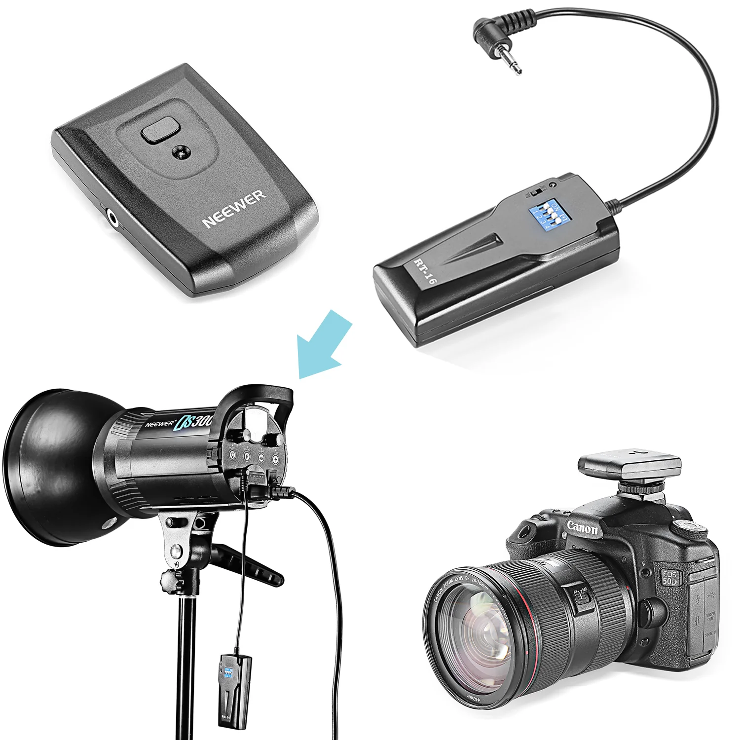 NEEWER RT-16 Wireless Remote F - Photography Lighting Kit Neewer review and price