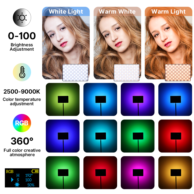 Ulanzi LT003 15W RGB Video Lig - Photography Lighting Wireless review and price