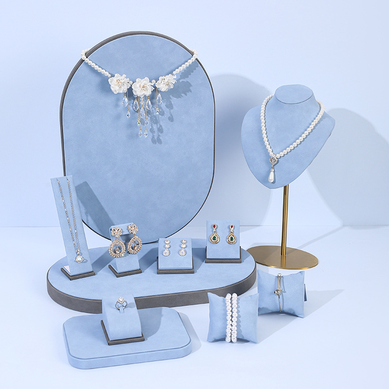 Light Blue Microfiber Jewelry  - Photography Lighting Set review and price
