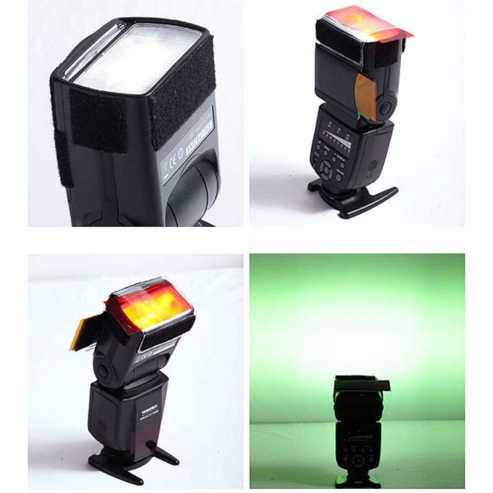 12 Colors Camera Flash Gels Li - Photography Lighting Diy review and price