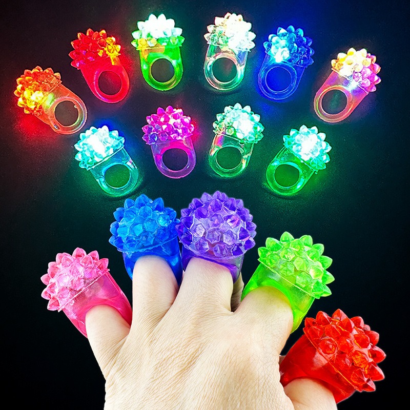 LED Light Up Ring Bumpy Rings  - Led Ring Light 18 review and price