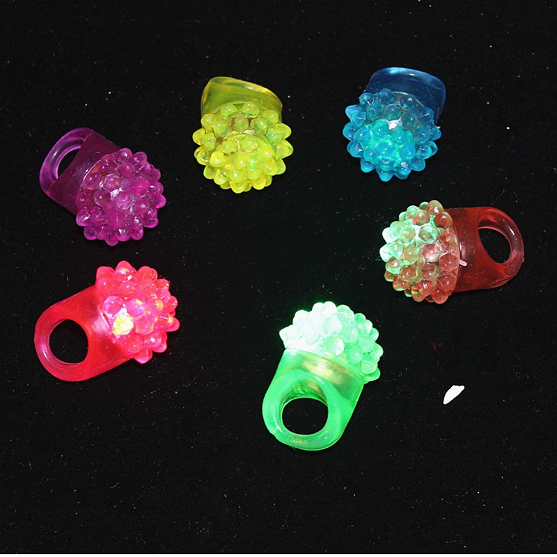LED Light Up Ring Bumpy Rings  - Led Ring Light 18 review and price