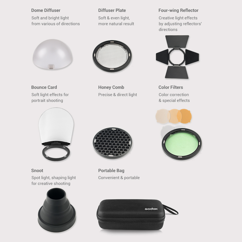 Godox AK-R1 Flash Accessory Se - Photography Lighting Set review and price