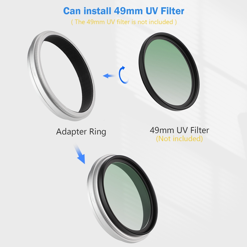 Haoge Lens Filter Adapter Ring - Fujifilm Camera X100Vi review and price
