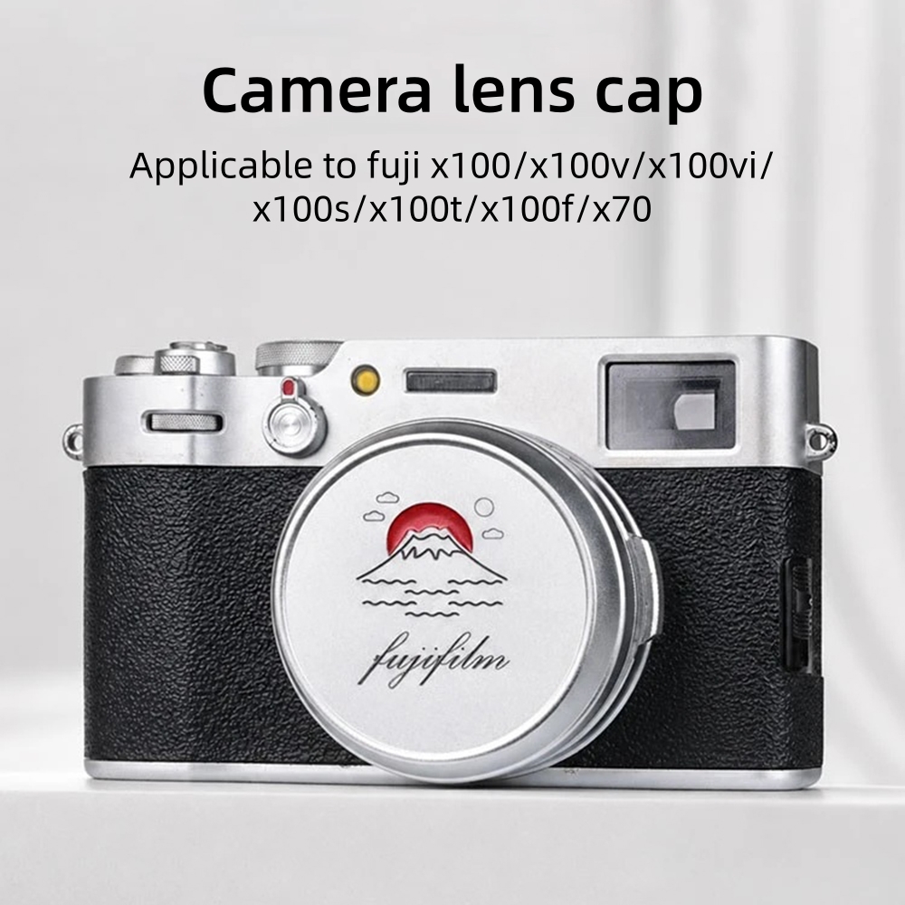 Vintage Metal Camera Lens Cap  - Fujifilm Camera X100Vi review and price