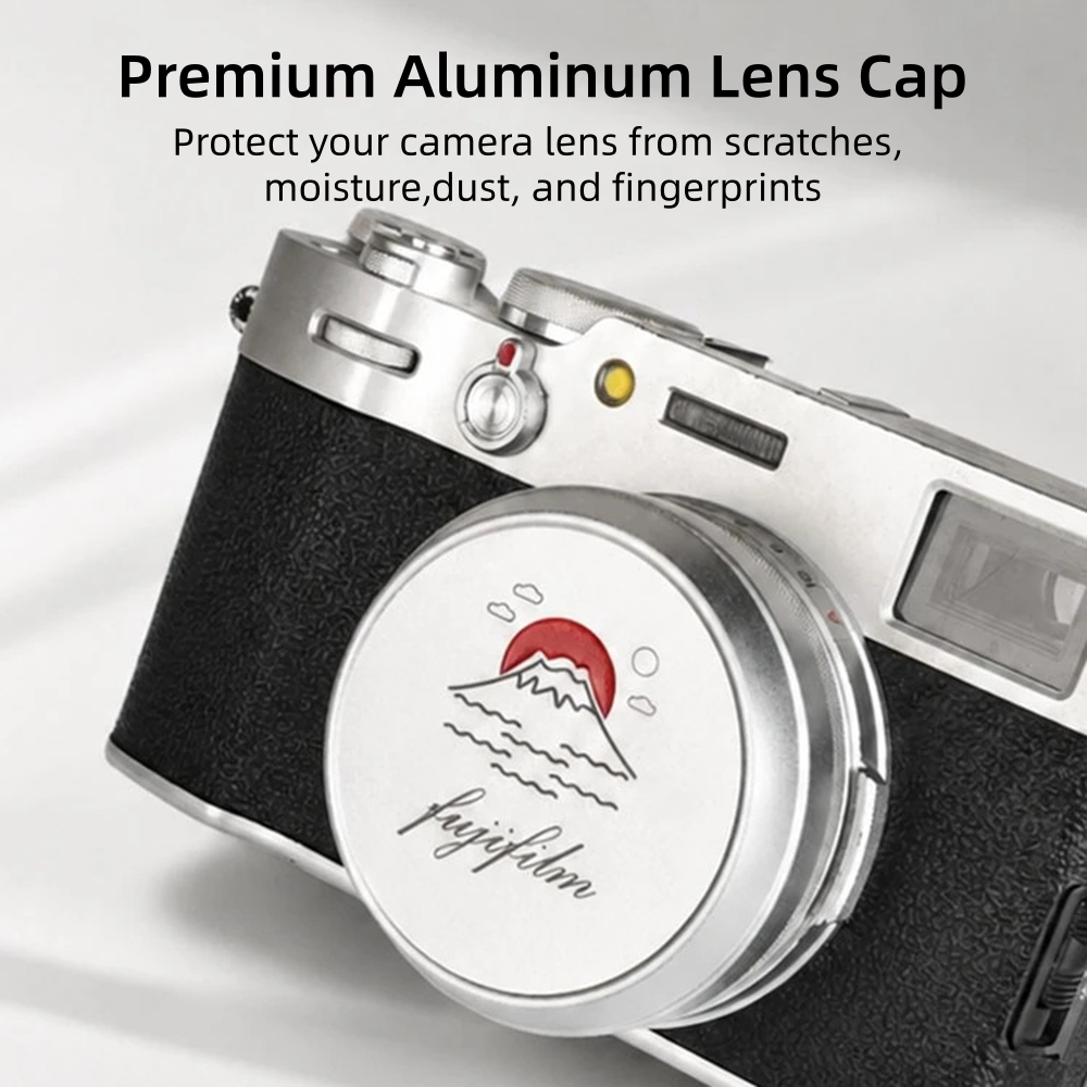Vintage Metal Camera Lens Cap  - Fujifilm Camera X100Vi review and price