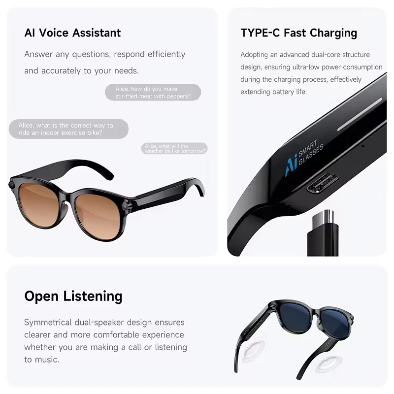 M89-S AI Smart Glasses Equippe - Photography Lighting Products review and price