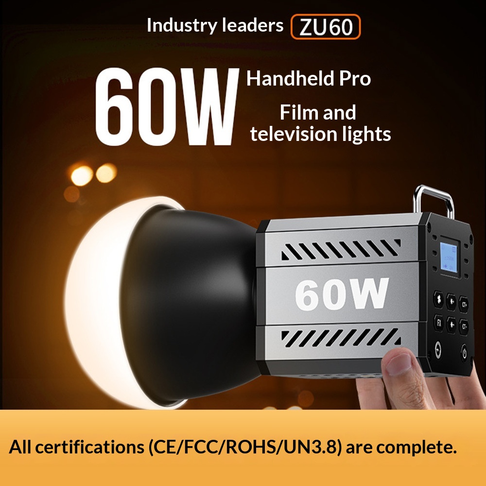 60W Mini COB LED Video Light P - Photography And Videography Lighting review and price