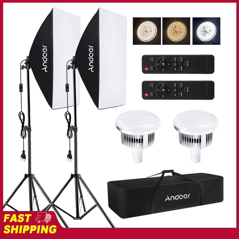 Andoer Softbox Lighting Set St - Photography Lighting Set review and price