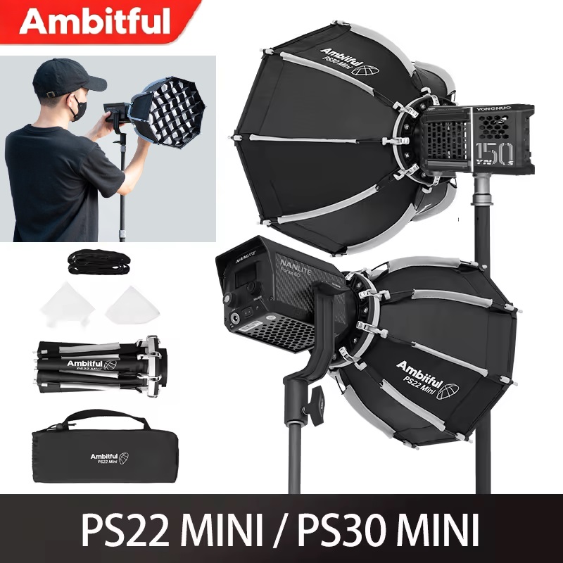 Ambitful PS22 PS30 Softbox Min - Photography And Videography Lighting review and price