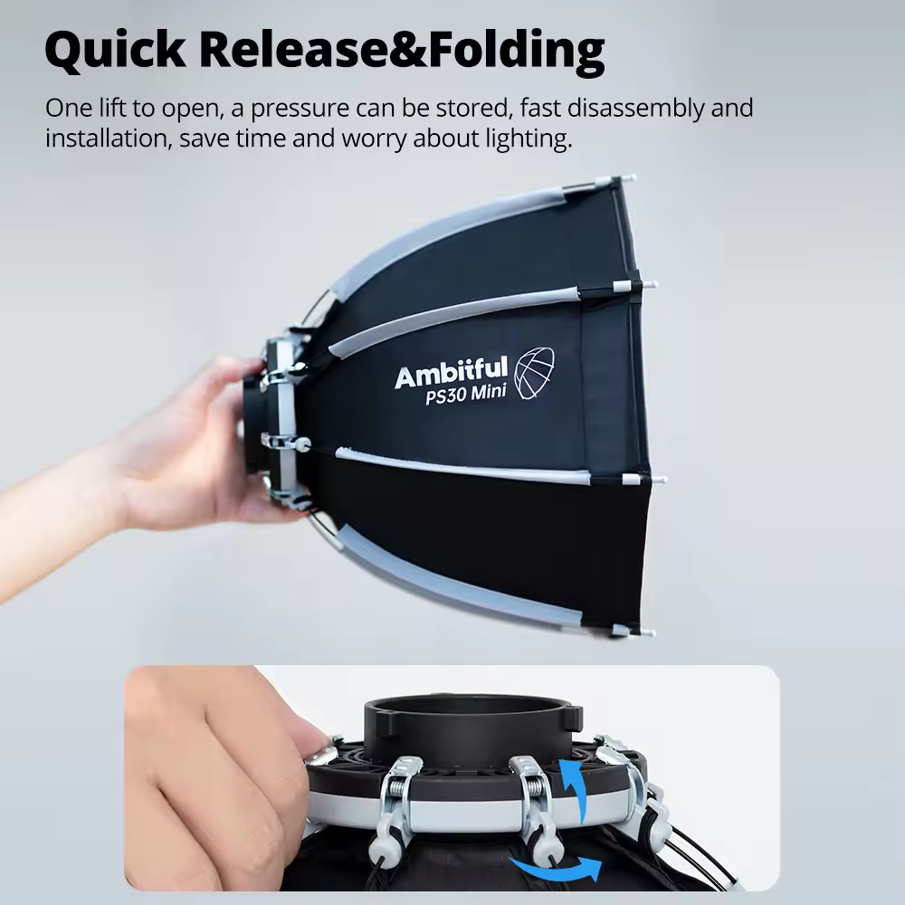 Ambitful PS22 PS30 Softbox Min - Photography And Videography Lighting review and price