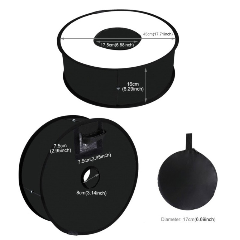 Foldable 45cm Ring‑flash Soft‑ - Photography Lighting Type review and price