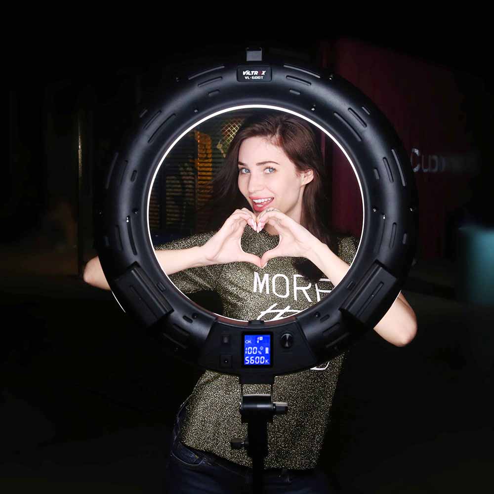 Viltrox VL-600T 45W 18 inch LE - Led Ring Light 18 review and price