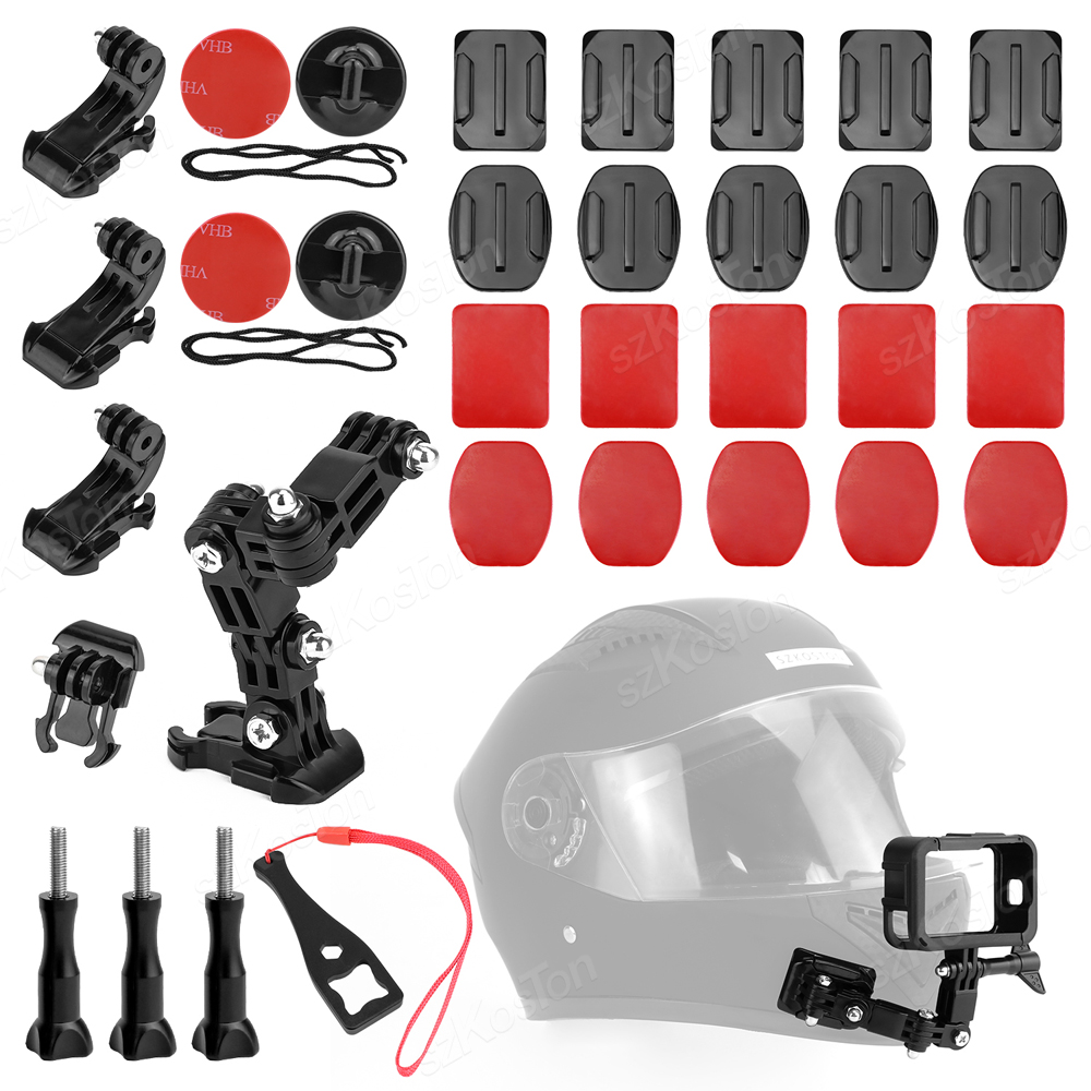 Motorcycle Helmet Chin Mount K - Gopro Action Camera Hero 13 Black review and price