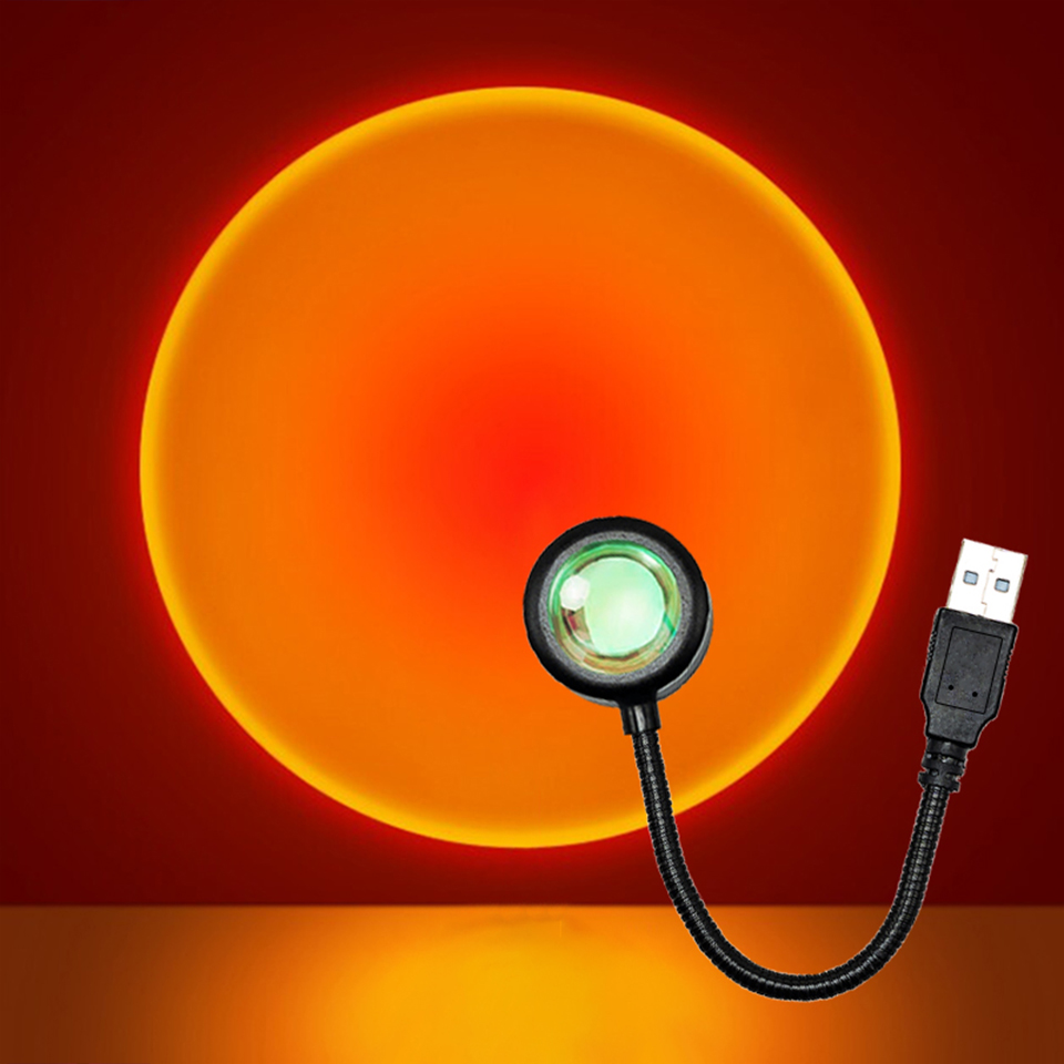 LED Sunset Lamp Nightlights US - Photography Lighting Diy review and price