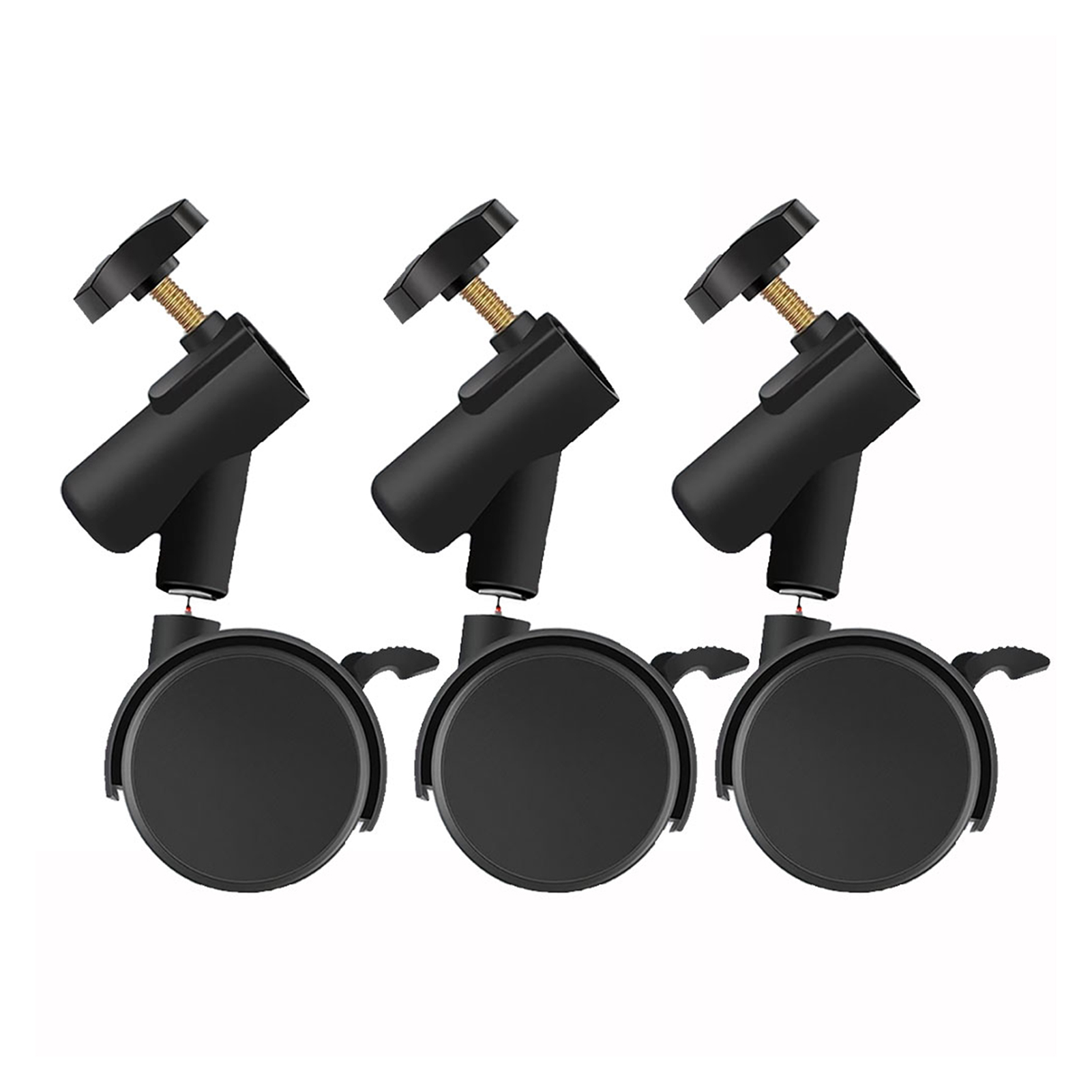 3pcs/set Flexible  Casters Whe - Photography Lighting Set review and price