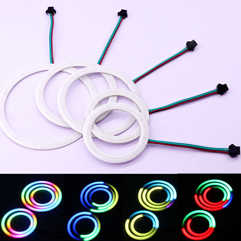 5V/12V WS2812B RGB COB RING Pi - Led Ring Light 18 review and price